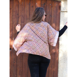 Kimono indien en soie - Mosaik bijoux indiens
