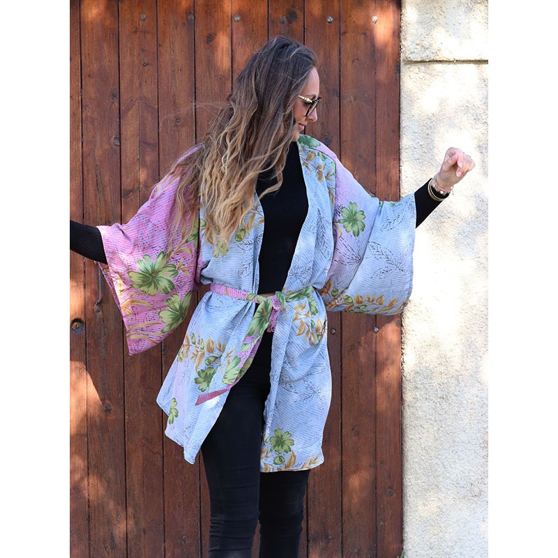 Kimono indien léger - Mosaik bijoux indiens