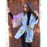 Kimono en soie bohème - Mosaik bijoux indiens