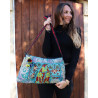Sac en tissu brodé ethnique - Mosaik bijoux indiens