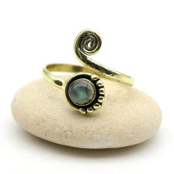 Bague de phalange en laiton...