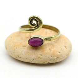 Bague laiton ajustable...