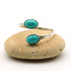 Bague d'orteil turquoise en...