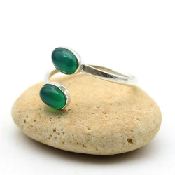 Bague de pied argent pierre...