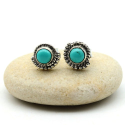 Puce d'oreille argent...