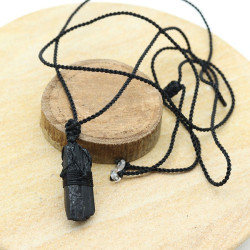 Pendentif tourmaline noire...