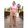Pantalon bohème large fluide et léger - Mosaik bijoux indiens