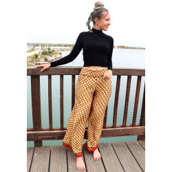 Pantalon hippie chic -...