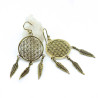 Boucles d'oreille attrape reve - Mosaik bijoux indiens