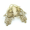 Boucle d'oreille main de fatmaa - Mosaik bijoux indiens