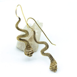 boucle dorée serpent -...