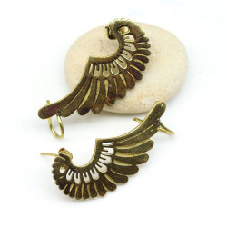 boucle d'oreille aile...