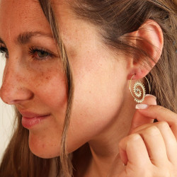 Boucle d'oreille spirale...