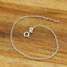 chaine cheville argent fine - Mosaik bijoux indiens