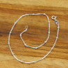 chaine cheville argent à boules - Mosaik bijoux indiens