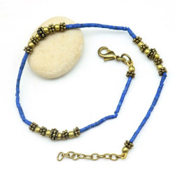 Chaine de pied en perles...
