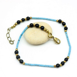 Chaine cheville perles...