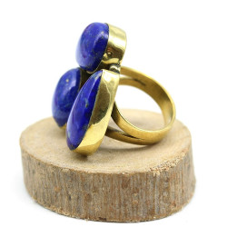 Grosse bague lapis lazuli...
