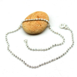 chaine cheville argent...
