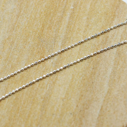 chaine cheville argent boules - Mosaik bijoux indiens