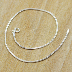 chaine cheville argent...