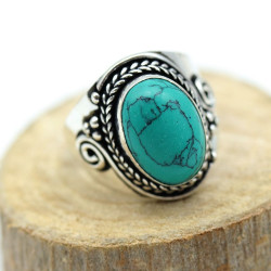 Bague turquoise fantaisie...