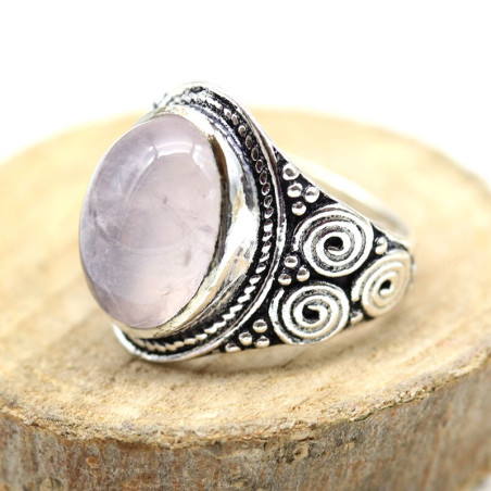 Bgaue ethnique pierrerose - Mosaik bijoux indiens