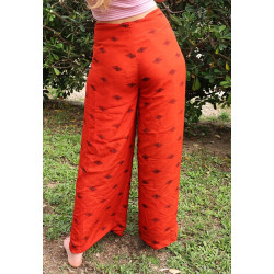 Pantalon fin en soie - Mosaik bijoux indiens