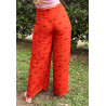 Pantalon fin en soie - Mosaik bijoux indiens