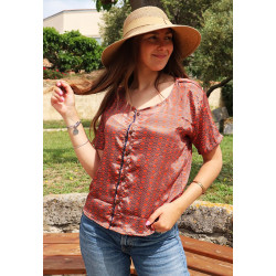 Chemisier hippie chic -...