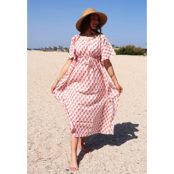 robe indienne coton -...