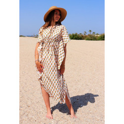 robe indienne coton -...