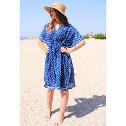 robe kaftan bleue - Mosaik...