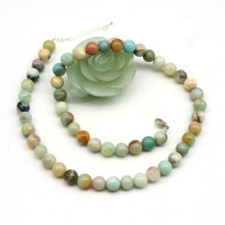 collier pierre amazonite...