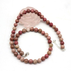 collier rhodochrosite...