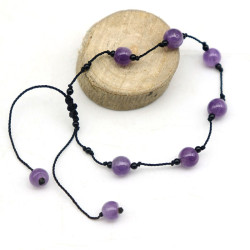bracelet pierre amethyste...