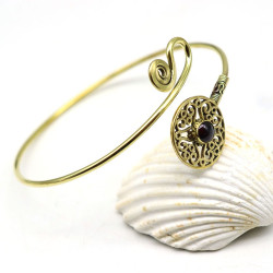 bracelet de bras laiton et...