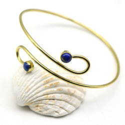 Bracelet de bras fin doré...