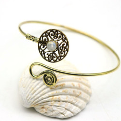bracelet de bras doré...