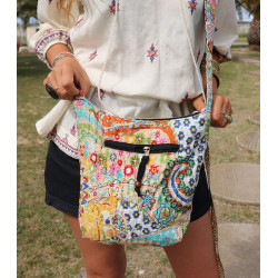 sac bandoulière indien -...