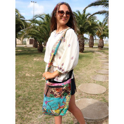sac indien patchwork -...