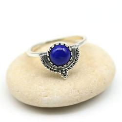 Bague lapis lazuli en...