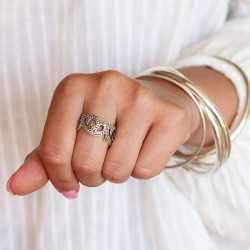 Bague argent ethnique...