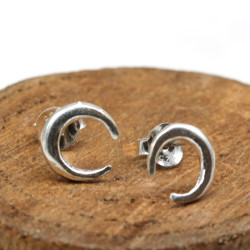 puce d'oreille argent lune...