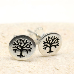 clou d'oreille arbre de vie...