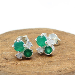Boucles d'oreille argent...