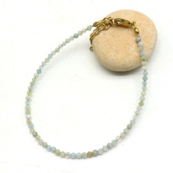 bracelet amazonite facettée...