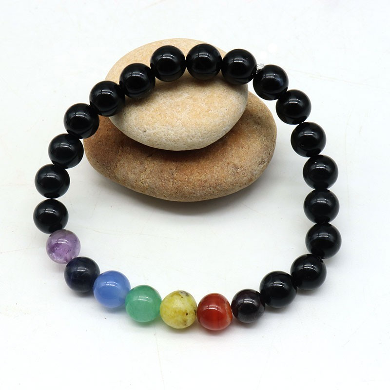 bracelet 7 chakras - Mosaik bijoux indiens bracelet 7 chakras - Mosaik bijoux indiens