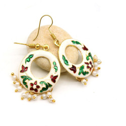boucles d'oreille meenakari...