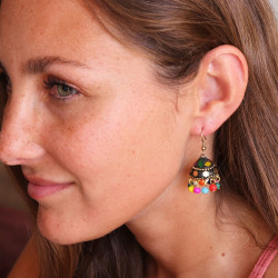 Boucle d'oreille fantaisie...